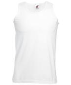White* - Valueweight athletic vest image