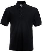 Black* - Heavyweight 65/35 polo image