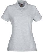 Heather Grey - Women's 65/35 polo