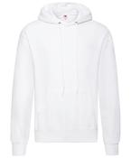 White* - Classic 80/20 hooded sweatshirt