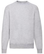Heather Grey* - Classic 80/20 raglan sweatshirt