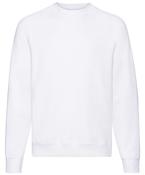 White* - Classic 80/20 raglan sweatshirt