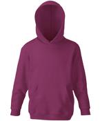Burgundy - Kids classic hooded sweatshirt