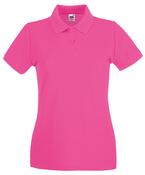 Fuchsia - Women's premium polo image