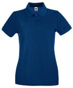 Navy - Women's premium polo image