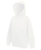 White - Kids premium hooded sweatshirt