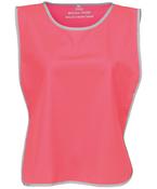 Fluo Pink - Hi-vis reflective border tabard (HVJ259)