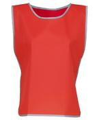 Red - Hi-vis reflective border tabard (HVJ259)