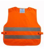 Orange - Kids hi-vis 2-band tabard (HVS269CH)