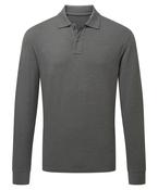 Charcoal - Men's classic fit long sleeved polo image