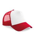 Classic Red/White - Junior snapback trucker