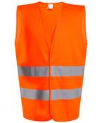 Orange - Pro hi-vis two-band easy print vest