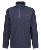 Navy/French Blue - Navigate half-zip fleece