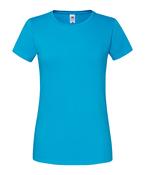 Azure Blue - Women's Iconic 195 ringspun premium t-shirt image