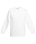 White - Kids premium set-in sweatshirt