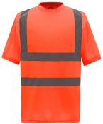 Orange - Hi-vis short sleeve t-shirt (HVJ410)
