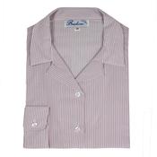 Wine Striped Blouse (Single Pack)