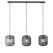 ENDON UPSHIRE MATHIAS 3LT PENDANT LIGHT D/B UPS101698 image