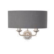 ENDON UPSHIRE HIGHCLERE 2LT WALL LIGHT B/N C/L 94406 image