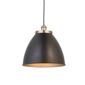 ENDON UPSHIRE FRANKLIN LARGE PENDANT LIGHT M/B A/P 98749 image