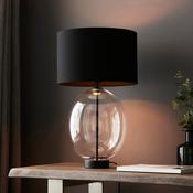 ENDON KELDA OVAL TOUCH TABLE LIGHT C/G M/B 100446 image