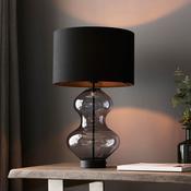 ENDON KELDA SHAPED TOUCH TABLE LIGHT S/B M/B 100454 image