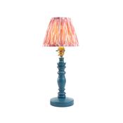 ENDON UPSHIRE  BIBURY LIGHT Ikat 16cm CORAL PINK LAMP SHADE image