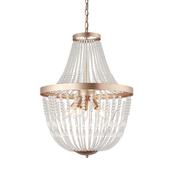 ENDON UPSHIRE CELINE 5LT PENDANT LIGHT 81913 image