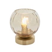 ENDON UPSHIRE DIMPLE TABLE LIGHT S/B C/G 91973 image