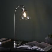 ENDON UPSHIRE HANSEN TASK TABLE LIGHT B/N C/G 97590 image