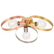 ENDON UPSHIRE HOOP 3lt SEMI FLUSH LIGHT B/B N/C 97663 image