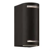 Upshire Forest Up/Down GU10 Outdoor Wall Light - Black U2021 image