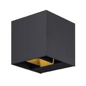 Upshire 2 x 5w IRIS Up/Down Adjustable Beam Outdoor Wall Light Black U2020 image