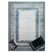 Vivaldi Blue Grey Border Rug image