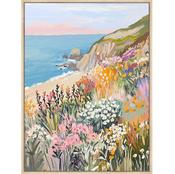 Wildflower Verge Canvas Picture image