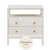 Kendall Large Bedside Table Ivory image
