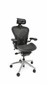 Herman Miller Aeron Chair Posture Fit (Polished Chrome) (Size B) image