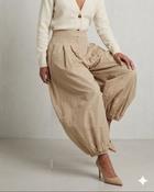 Jasmin Taffeta trousers 'Beige‘ image