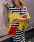 Lolita Dress &amp; Jordan Summer Look 'Navy/Cream &amp; Lemon'