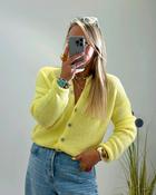 Knit Jordan Cardigan ‘Lemon’ (Code: JORDAN99 - 2 Colours for €99)