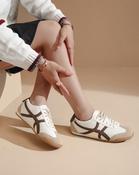 Alder Trainers ‘Cream &amp; chocolate'