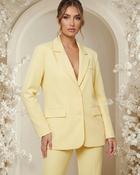 Nola Layered Blazer 'Lemon' image