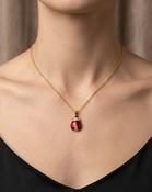 Ladybug Golden Stainless Steel Necklace image