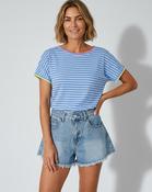 Joly High Rise Ample Cut Shorts 'Denim' image