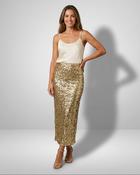 Lumiere Sequins Skirt 'Gold' image