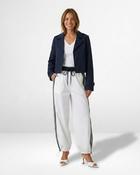 Connie Trackpants 'White &amp; Navy' LIVE