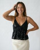 Lumiere Sequins Camisole 'Black'