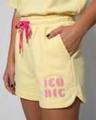 Isla Cotton Shorts 'Lemon'
