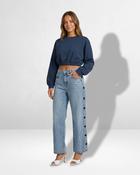 Milly Embroidered Hearts Jeans