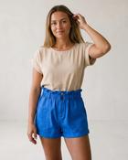 Sophie Denim Shorts 'Royal Blue' image